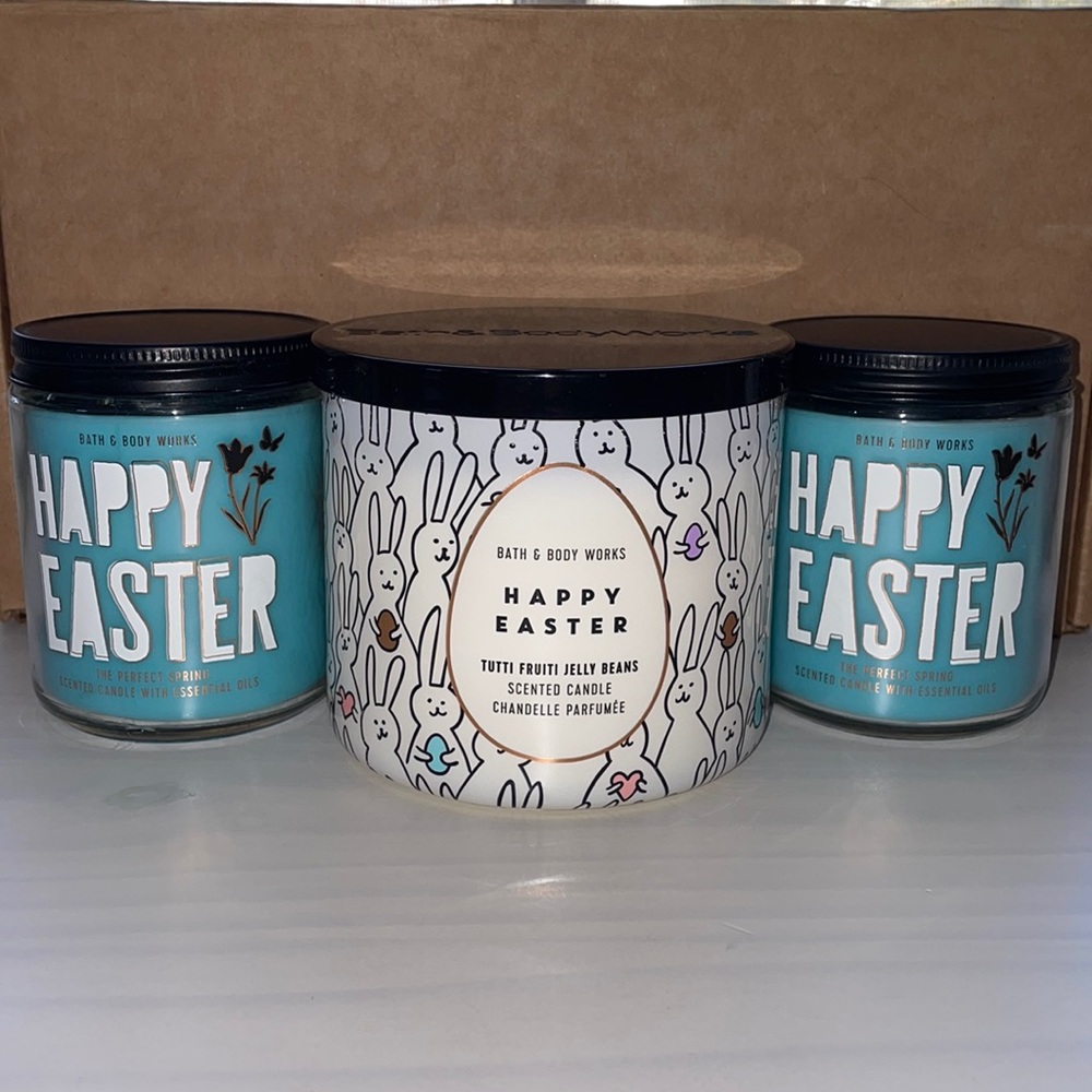 Bath & Body works Easter candles